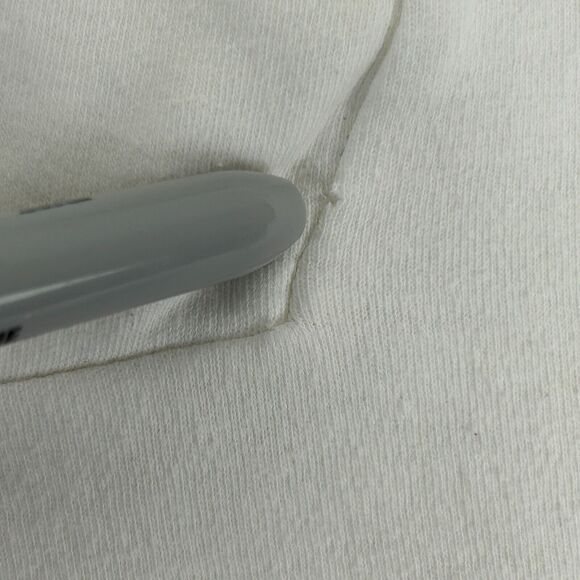 Vintage China Ancient Technology Exhibit Polo Shirt Mens Medium 1984 80s White - Picture 6 of 9